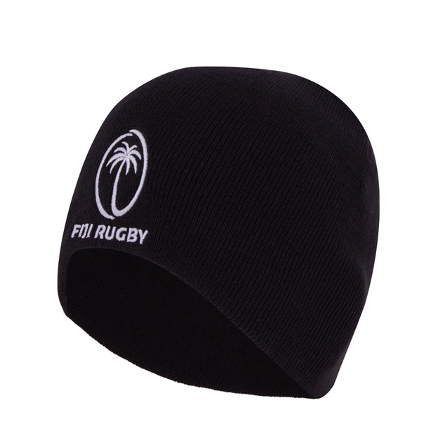 Fiji Beanie 25/26 Black - Front View