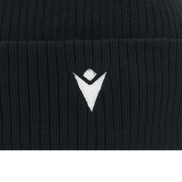 Barbarians Adults Beanie 25/26 - Embroidered Macron Logo