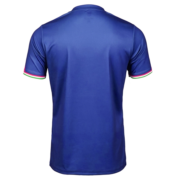 New Zealand Warriors Kids Supporters Shirt 2026 Purple - Back Close-up