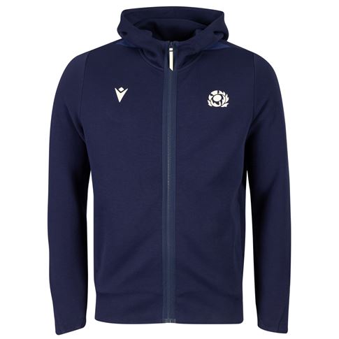 Scotland Mens Travel Full Zip Hoodie 26/27 - Front View