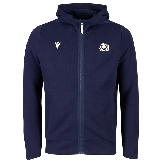 Scotland Mens Travel Full Zip Hoodie 26/27 - Front View