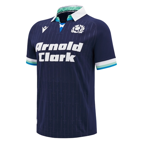 Scotland Mens Home Rugby Shirt - Short Sleeve - 24/25