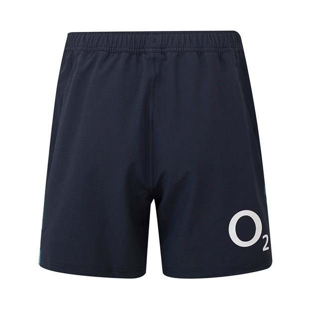 England Womens Contact Short O2 25-26 Inkwell:Storm Blue - Back
