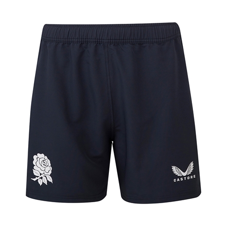 England Womens Contact Short O2 25-26 Inkwell:Storm Blue - Front
