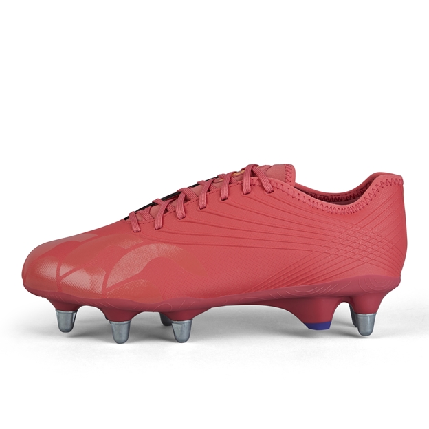 Canterbury Adults Stampede Pro Soft Ground Rugby Boots - Orange