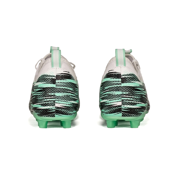 Oxen Youths Meta X All Ground Rugby Boots Cool Mint - Heel View
