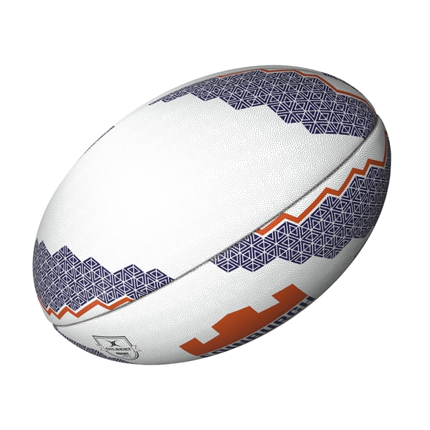 Gilbert Edinburgh Supporters Rugby Ball - Back
