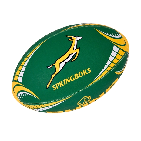 South Africa Supporters Ball Green/Gold/White Size 5 - Front