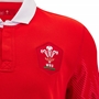 Wales Mens Cotton Home Rugby Shirt - Short Sleeve 2025 - WRU 