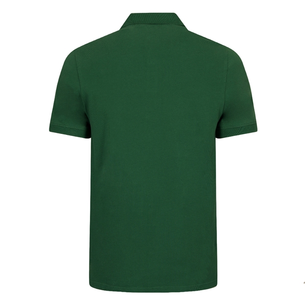 Rugby 1823 Adults Polo Shirt Green - Back View