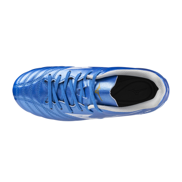 Mizuno Kids Neo III Select FG Boots - Blue - Top