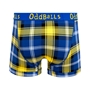 Oddballs My Name'5 Doddie Mens Boxer Shorts Tartan - Back 