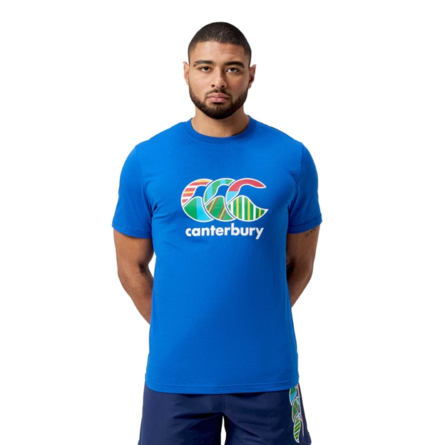 Canterbury Mens Uglies T-Shirt - Olympian Blue