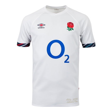 England Kids Calcutta Cup Home Rugby Shirt 24/25 - Front