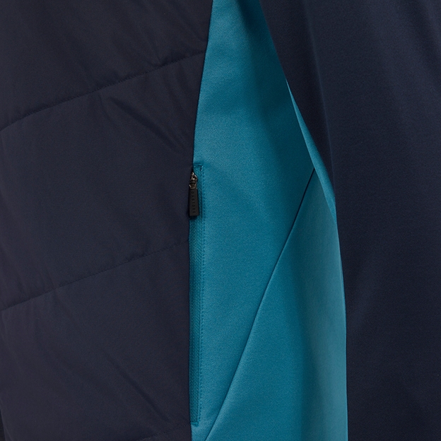 England Mens Performance Thermal Jacket 25-26 Inkwell:Storm Blue - Pocket