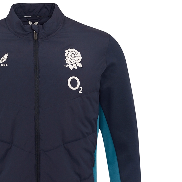 England Mens Performance Thermal Jacket 25-26 Inkwell:Storm Blue - RFU