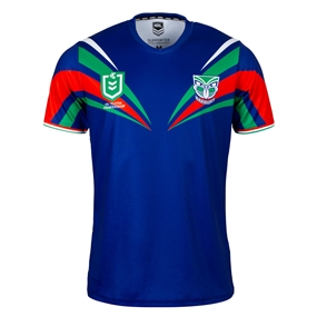 New Zealand Warriors Adults Supporters Shirt 2026 Purple - Front View
