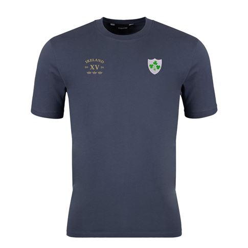 R1823 Ireland Legends of 2026 T-Shirt Petrol Blue - Front View