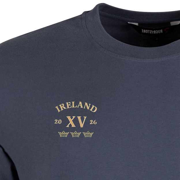 R1823 Ireland Legends of 2026 T-Shirt Petrol Blue - Legends Embroidery