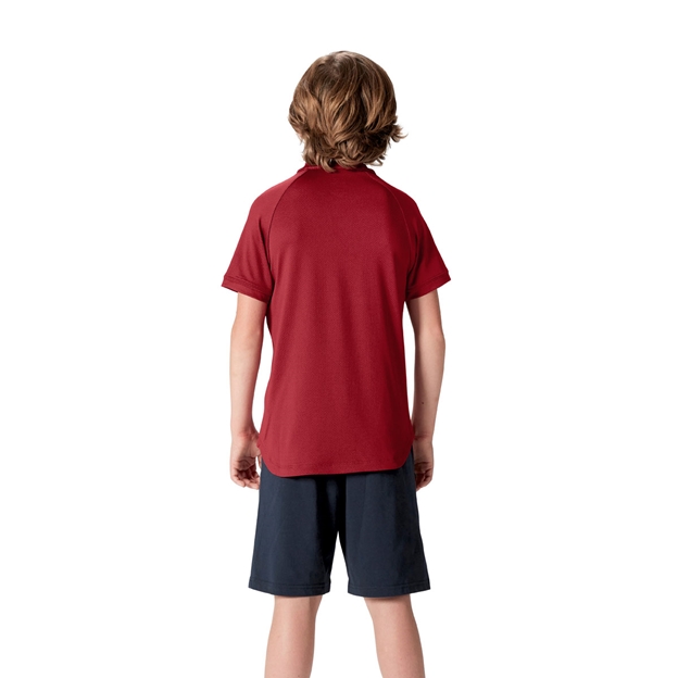 British and Irish Lions Junior Polo - Red - Model Back