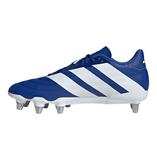 Adidas Adults Kakari Soft Ground Rugby Boots Team Royal Blue - Instep View