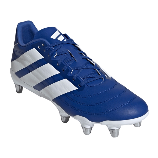 Adidas Adults Kakari Soft Ground Rugby Boots Team Royal Blue - Toe View