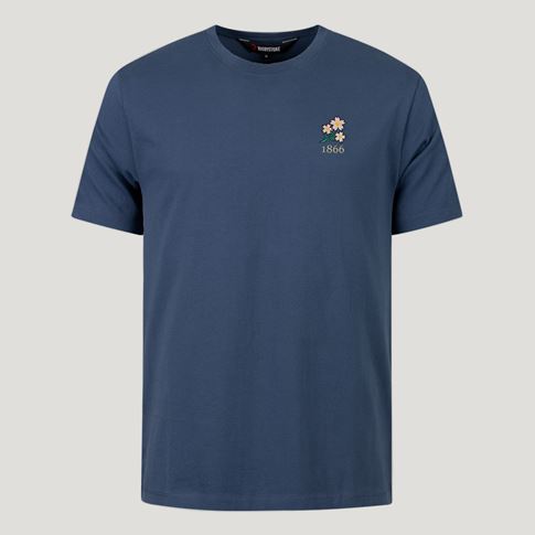 Japan 1866 Pure Cotton T-Shirt – Petrol Blue