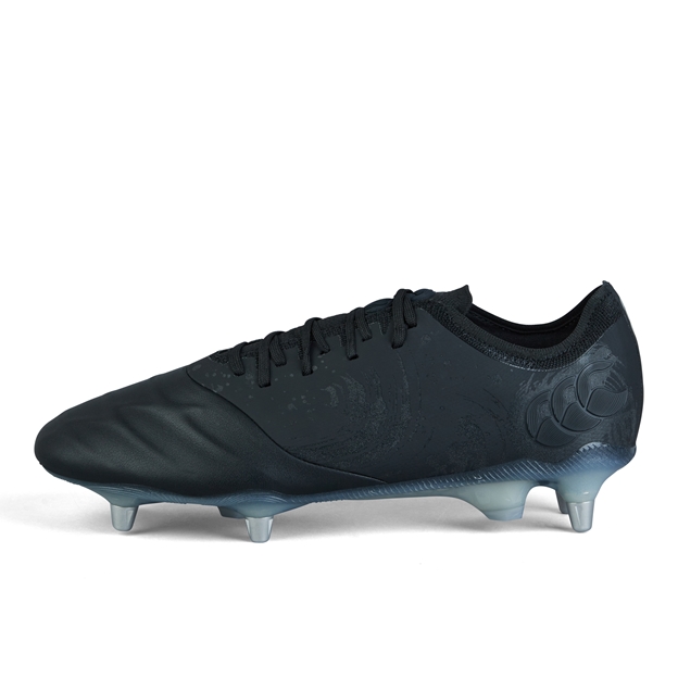 Canterbury Adults Phoenix Genesis Elite Soft Ground Rugby Boots - Black