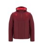 Wales Junior Travel Padded Bomber Jacket 25/26 Dark Red - Front 